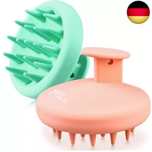 Kopfhaut Massagebürste, Kopfmassage Bürste, Shampoo Bürste, [Nass & Trocken] Ve