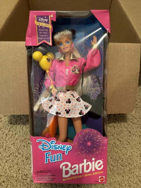 **NIB** Disney Fun Barbie Second Edition 1994