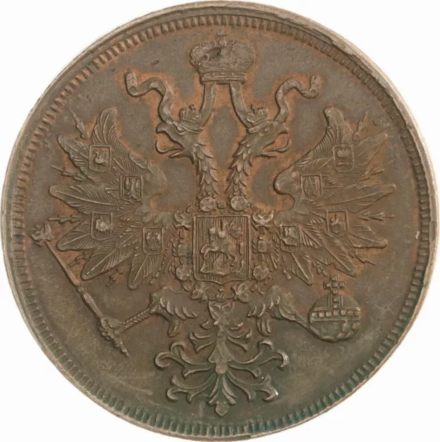 Russland - 5 Kopeken 1865 - Ekaterinburg