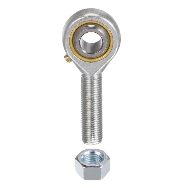 POSB6 Male Rod End 3/8" Bore and 3/8-24 Right Hand Thread,Includes Jam Nut