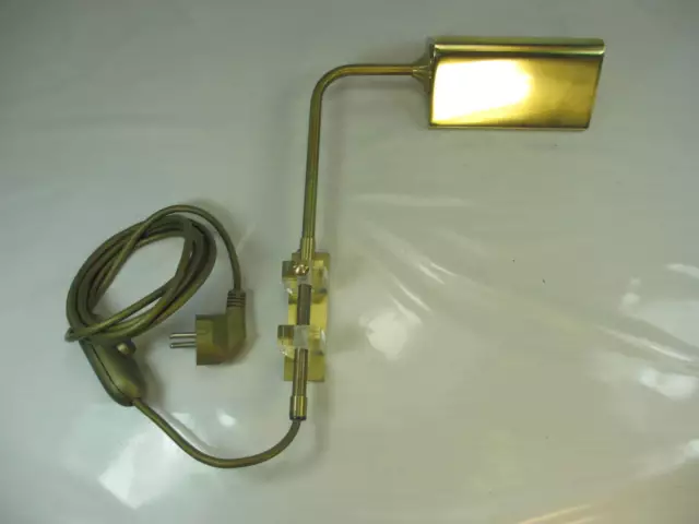 Vintage Wandleuchte Höhenverstellbare Gelenk Wandlampe Retro Messing Leselampe
