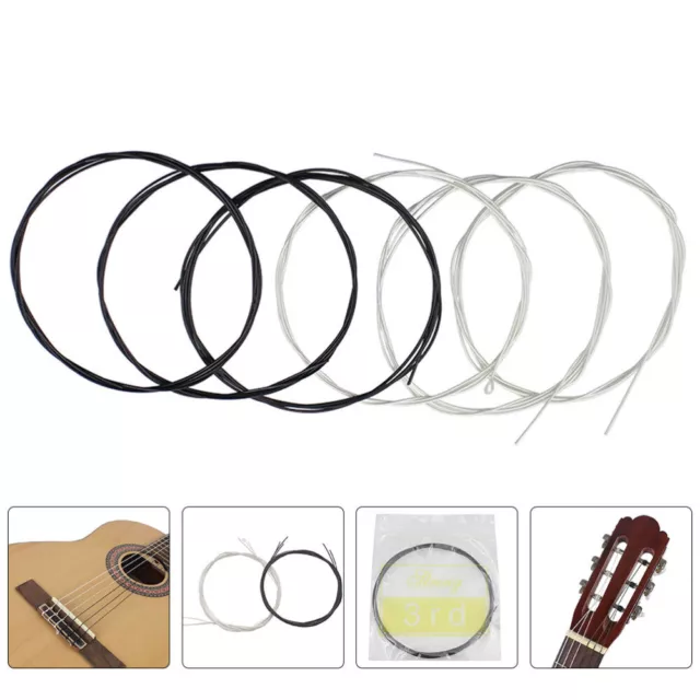 6 accesorios de repuesto de guitarra acústica de nailon-IQ