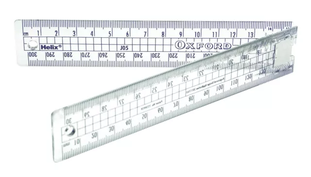 Oxford Pliable Règle Transparent 30cm/300mm Helix