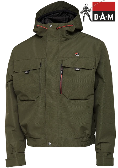 DAM ICONIC WADING Jacket Fly Fishing Coat Waterproof Breathable M - XXXL  £69.99 - PicClick UK