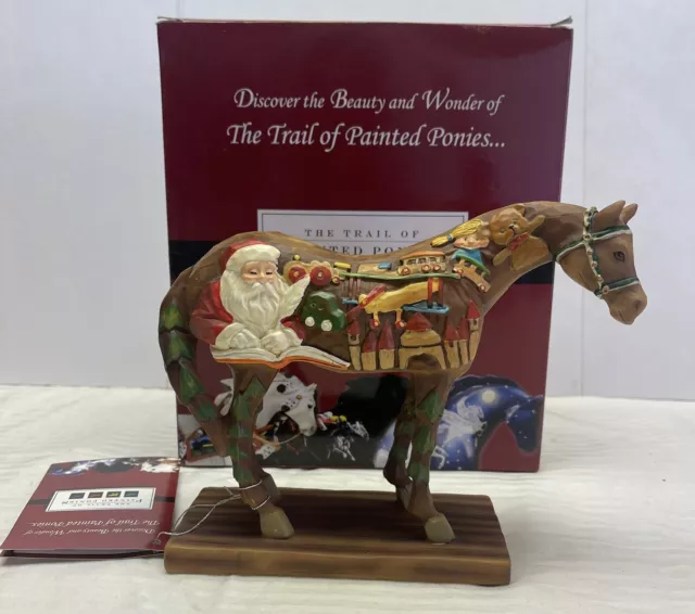 Trail Of The Painted Ponies By Westland Giftware Item # 12288 “Wooden Toy Horse”