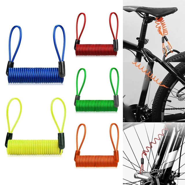 Câble de verrouillage de frein léger pour vélo ressort corde vol disque de fr