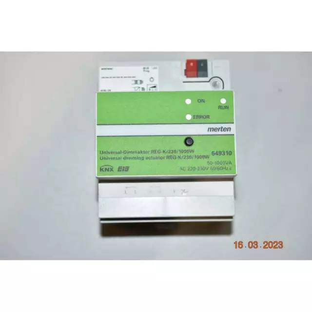 Knx 649310 Merten Dimmer Universal Reg-K / 230/1000 W