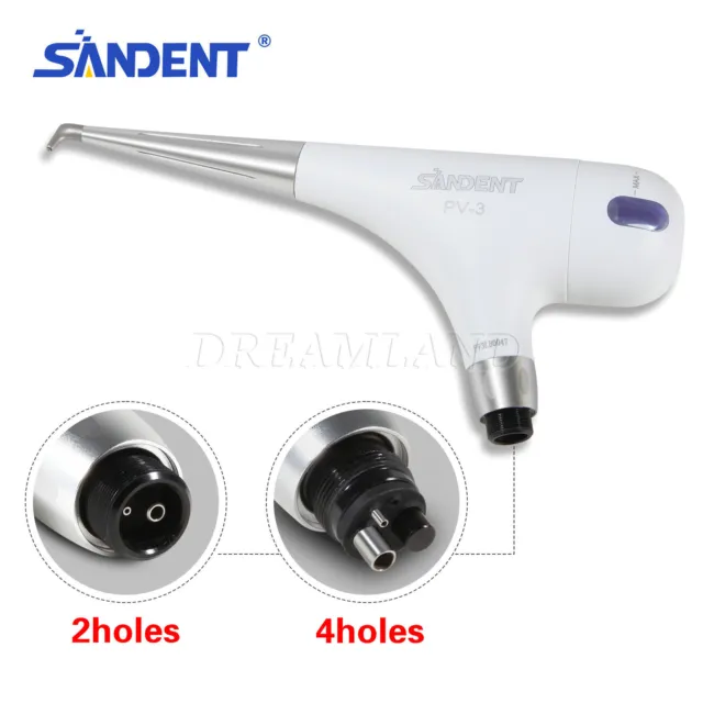 Dental 4/2 Hole Air Prophy Flow Teeth Polishing Polisher Handpiece Hygiene sr