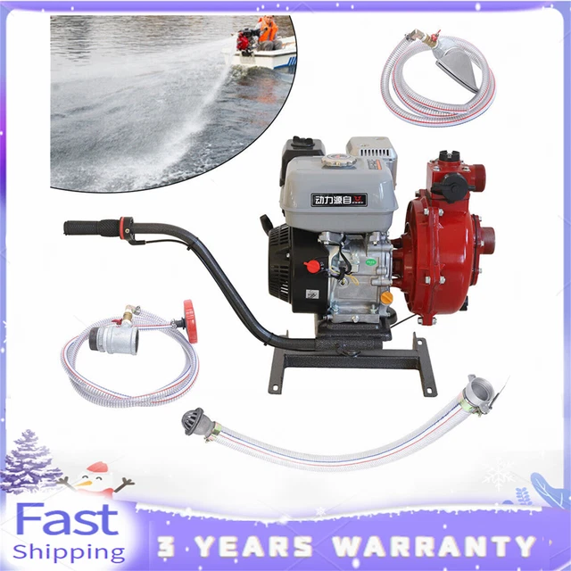 7.5HP Aquaculture Drug Sprinkling Engine Outboard Motor Ship Propeller 4 Stroke
