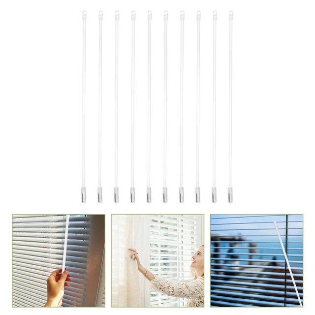 10 piezas de repuesto de persiana vertical de pared ciega de 17 pulgadas accesorios de cortina