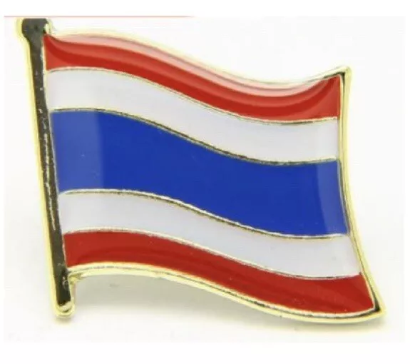 Thaïlande Drapeau Pays Broche Revers Cravate Tack Lds Missionnaire
