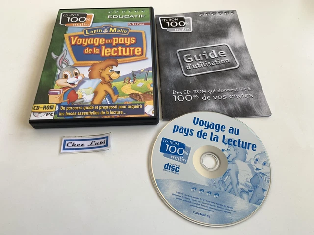 CD-ROM éducatif Lapin-Malin Cours préparatoires ... - Rakuten