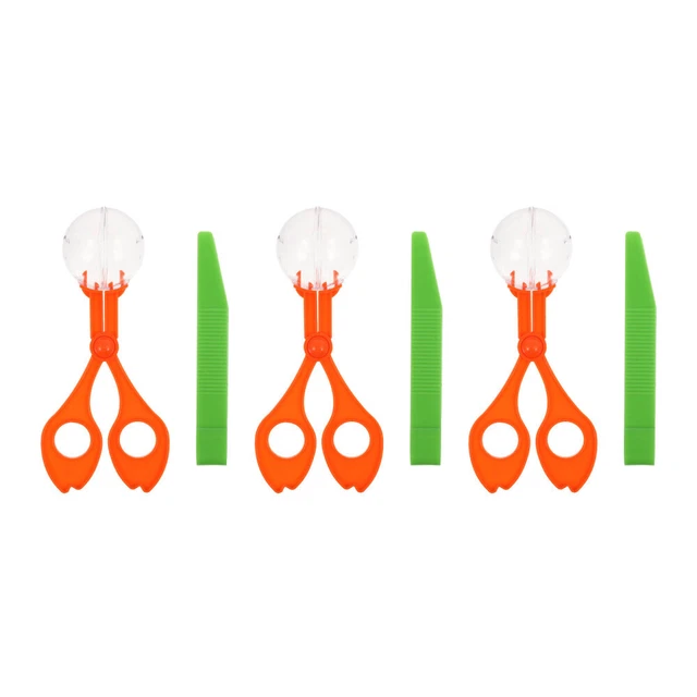 3 juegos de pinzas con clip de tijera kit receptor cuchara animal niño