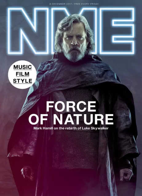 The New Musical Express 8 December 2017 Mark Hamill Luke Skywalker NME n.m.e.