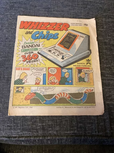 Whizzer And Chips Comic - 23 July 1983