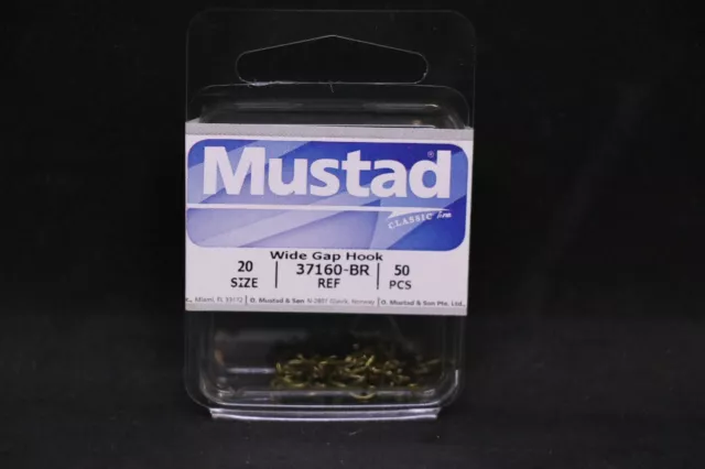 MUSTAD CLASSIC 37160 - Wide Gap Caddis / Larva Hook $3.53 - PicClick