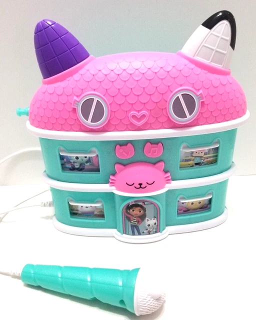 DREAMWORKS GABBY DOLLHOUSE Sing along Boom Box Speaker with Microphone