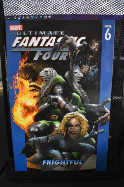 Ultimate Fantastic Four Volume 6 Frightful Marvel TPB BRAND NEW Zombies Dr Doom