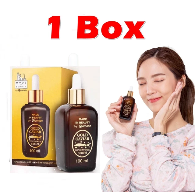 Amado Gold Caviar Concentrate Serum Reduce Wrinkles Dark Spots 100 ml