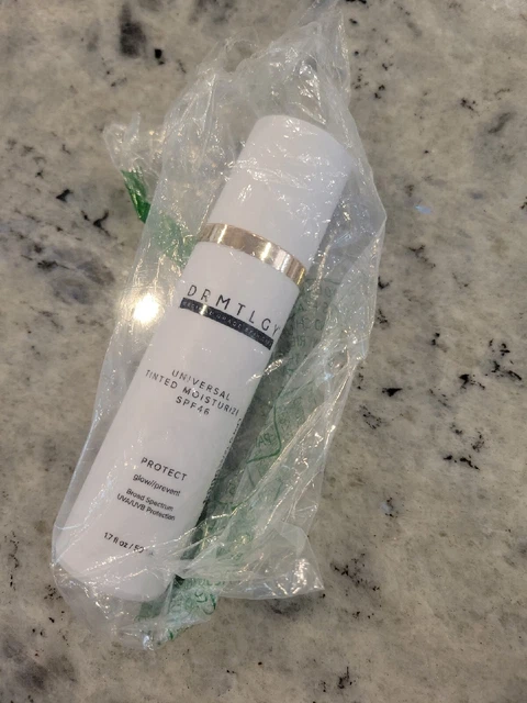 DRMTLGY Tinted Moisturizer with SPF 46 Universal TintnFace Sunscreen, Foundation