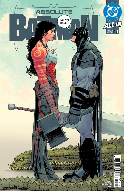 ABSOLUTE BATMAN #16 (2025) Dragotta Main Cover Absolute Wonder Woman ...