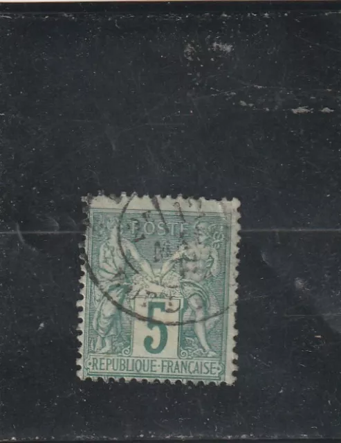 L5667 FRANCE TIMBRE Y&T N° 75 " Type Sage  " Oblitéré