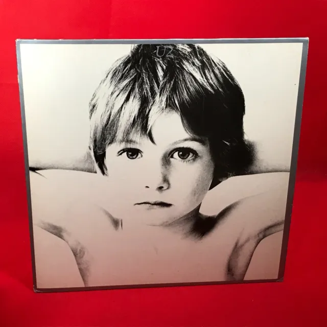 U2 Boy 1980 UK vinyl LP + INNER I Will Follow Twilight, Out Of Control original