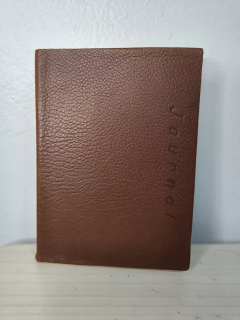 Francesco Lionetti Handmade Italian Leather Bound Journal Blank Book