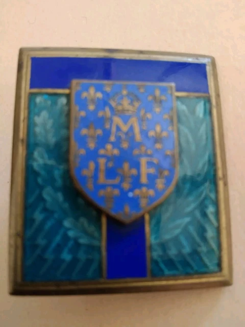 MEDAILLE MILITAIRE PLAQUE Bronze Croiseur Ecole Jeanne D'arc G Prud