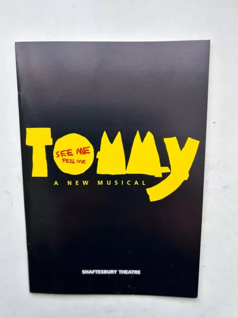 TOMMY The Musical theatre Programme KIM WILD PAUL KEATING