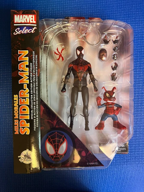 Marvel Select Miles Morales Spider Man Action Figure & Spider Ham Disney Parks