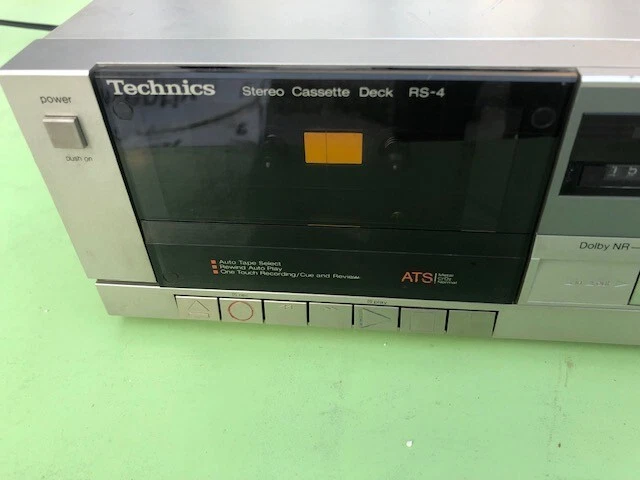 TECHNICS RS 4 platine lecteur cassette K7 stereo HIFI vintage