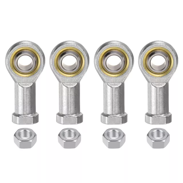 4pcs SI12TK PHSA12 M12 Female Rod End M12x1.75 Right Hand Thread with Jam Nut