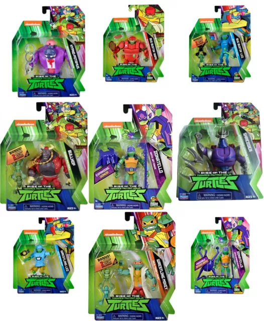 Nickelodeon Rise Of The Teenage Mutant Ninja Turtles Basic Action Figures 80800