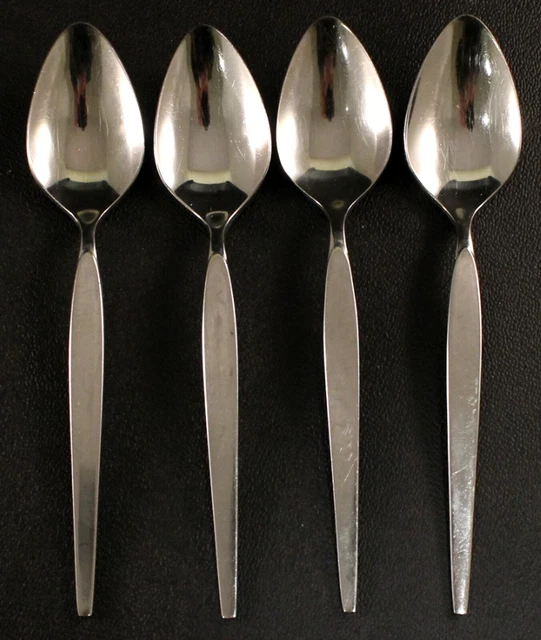 Oneida Satinique 6 1/4" Teaspoons Stainless Older Design Betty Crocker