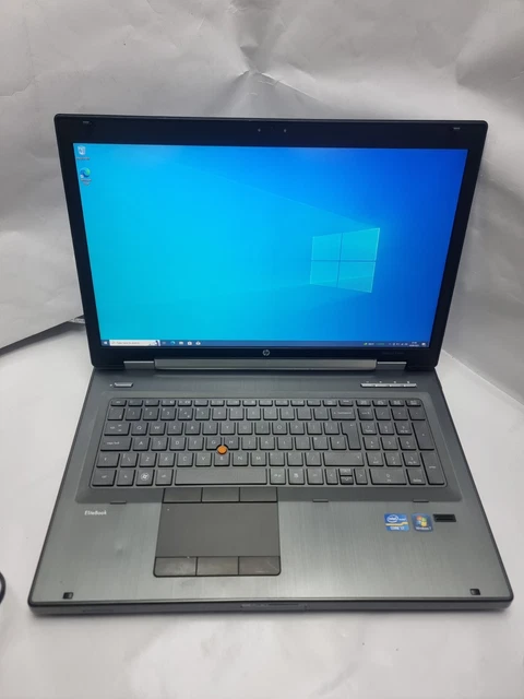 HP ELITEBOOK 8760W Core i7 2nd Gen 8GB 128GB Win10 EUR 115,26