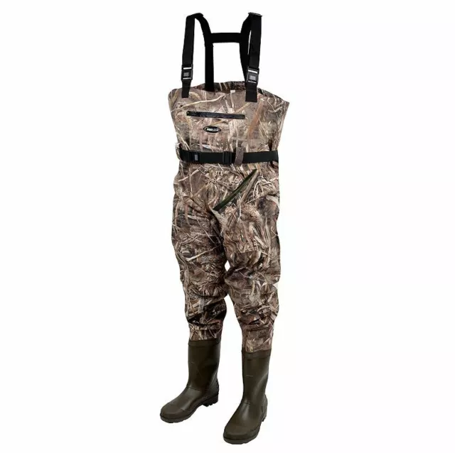 Prologic MAX5 Nylo-Stretch Chest Waders w/Cleated Sole Size 40/41 6/7 Fishing