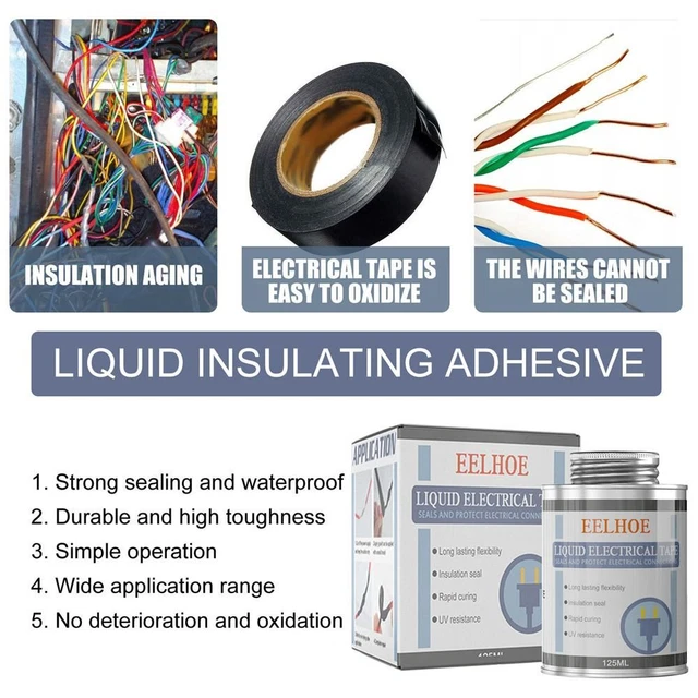 Sealant Tape Resistant Flame Glue Repair Rubber Liquid Insulation Tape