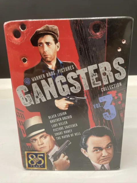 Warner Gangsters Collection, Vol. 3 (DVD, 2008) FACTORY SEALED