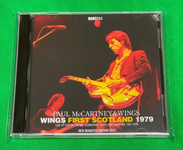 PAUL McCARTNEY & WINGS - WINGS FIRST SCOTLAND 1979 UK TOUR (2CD)