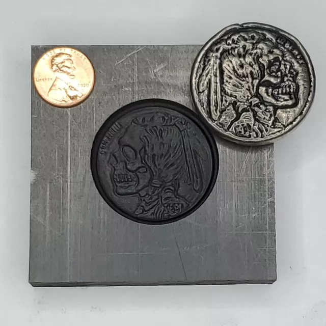 Coin 3D Graphite Ingot Mold for Gold Silver Copper Tin Melting Casting Refining