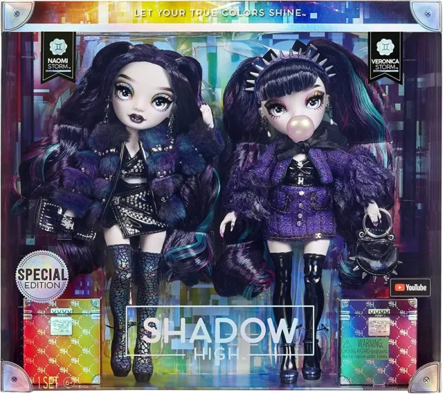 Shadow High Special Edition Twins Naomi & Veronica Storm Fashion Dolls 2-Pack