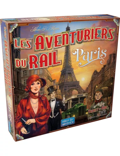 Les Aventuriers du Rail Paris FR Days of WonderAVE34