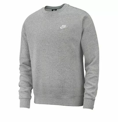 LINEA UOMO NIKE sportswear Club Felpa in Pile Jumper BV2662 063 Grigio Tg. M EUR 49 99 PicClick FR