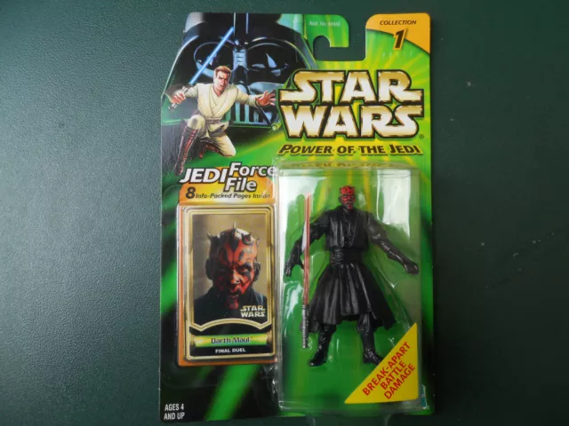 Star Wars Hasbro Figurine  Darth Maul Final Duel  Potj Mint  Box