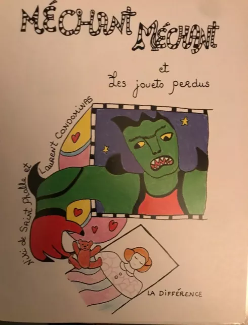 [NIki de SAINT PHALLE] Méchant - Méchant. Première édition (1993).