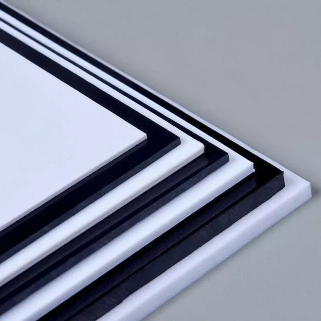 ABS Sheet Smooth Panel Acrylonitrile Butadiene Styrene Black / White Multi Sizes