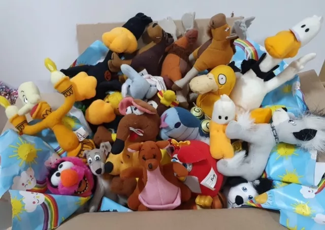 Konvolut McDonalds Disney Etc Figuren Kuscheltiere 90er Retro