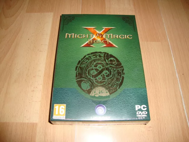 Might And Magic Legacy X De Ubisoft Para Pc En Caja De Carton Nuevo Precintado