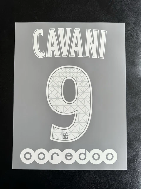 Maillot foot extérieur PSG année 2017-2018 floqué Cavani